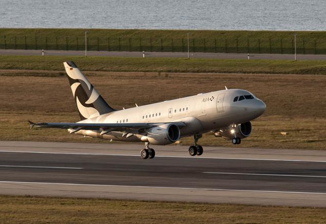 Al Jaber Aviation Receives Airbus A318 Elite Jet - Aviation Business ...