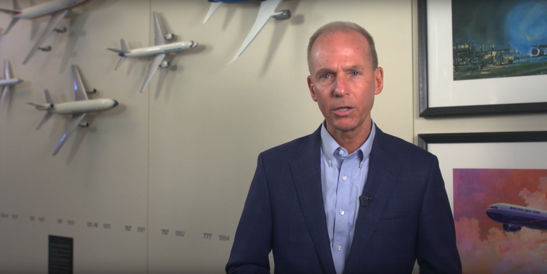 Boeing Chairman, CEO & President Addresses Concerns On 737 MAX Safety ...