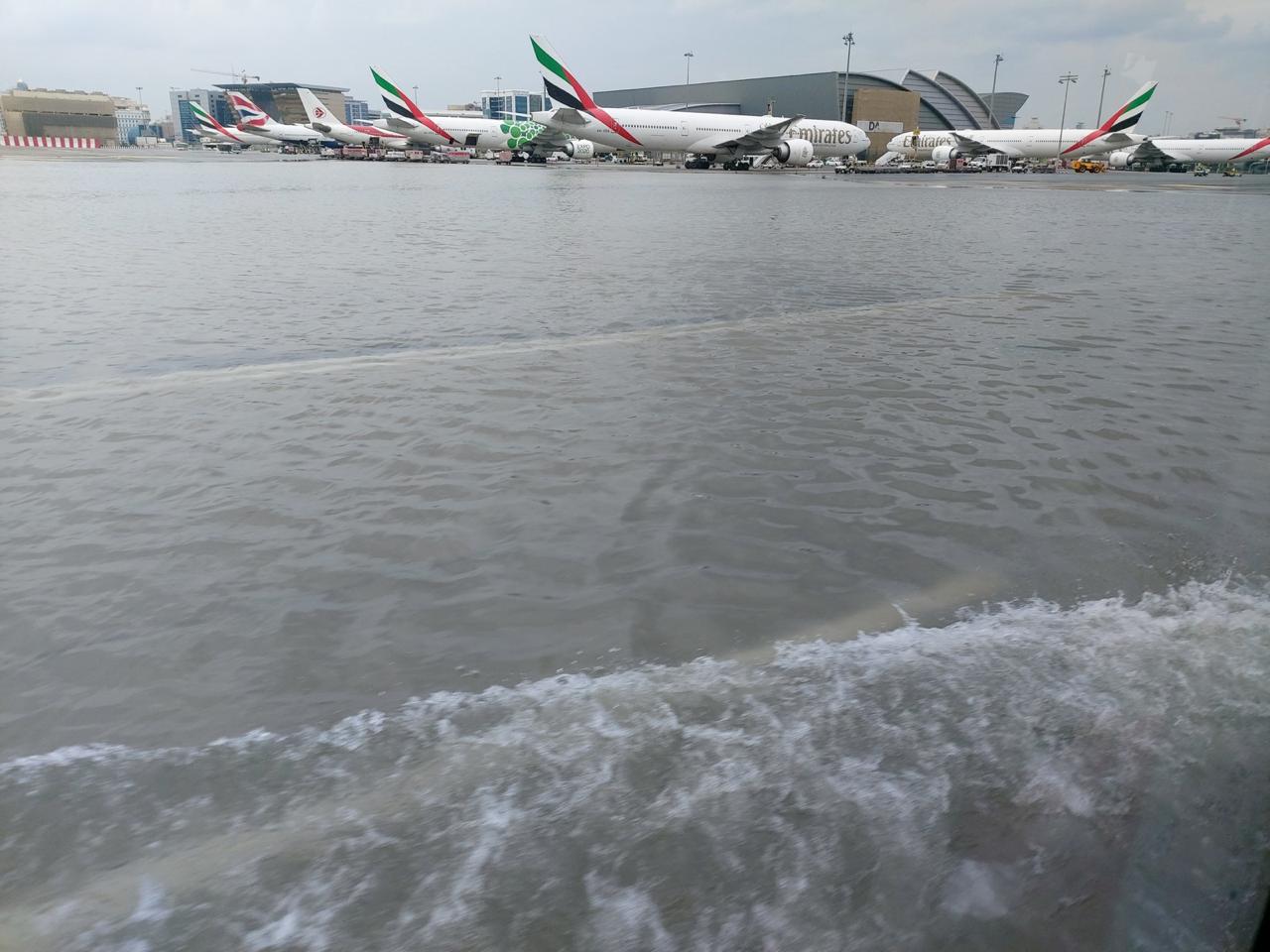 Rain chaos continues at DXB as flights are scattered to other airports ...