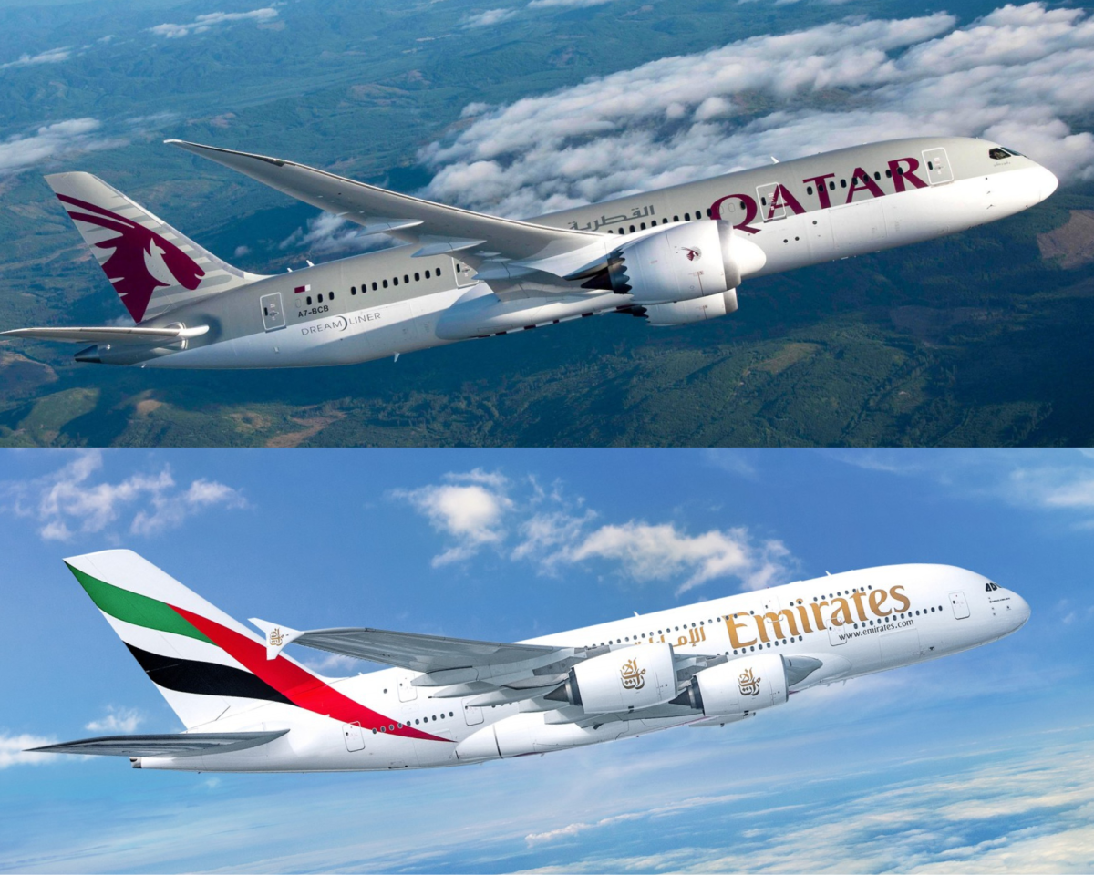 Qatar Airways, Emirates Rank In The Top 5 Best Airlines For 2023 ...